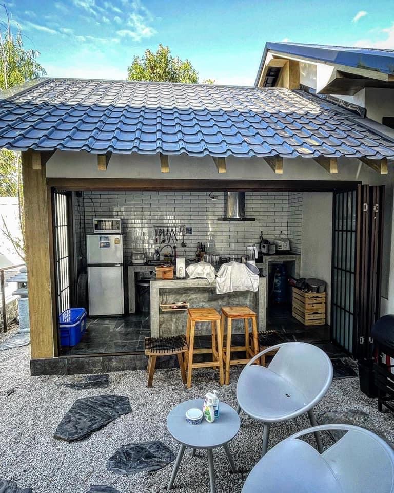 ครัวเปิดอุปกรณ์ครบ ปิ้ง ย่าง นึ่ง